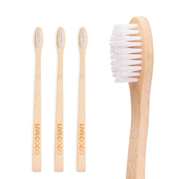 Bamboo Toothbrush Set | 3 Pack