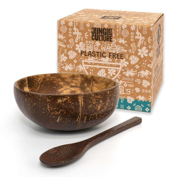 Coconut Bowl & Spoon Single Set