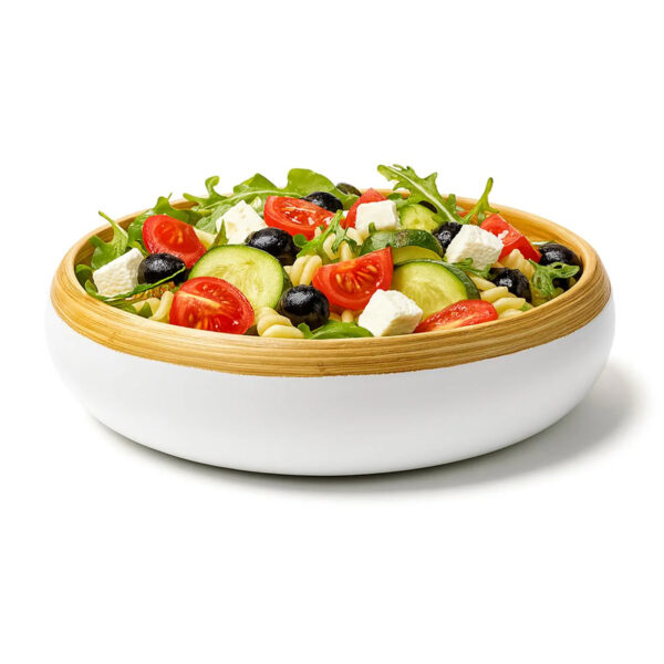 White Bamboo Fruit Bowl