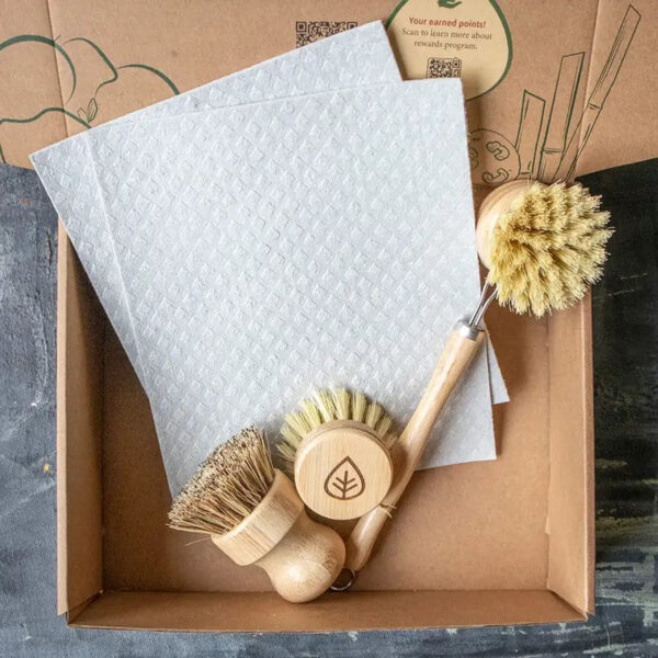 Zero Waste Kitchen Brush Set | Starter Kit